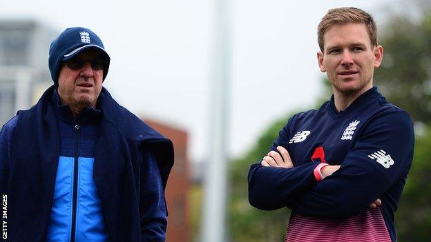 Trevor Bayliss and Eoin Morgan