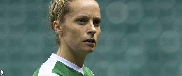 Hibs captain Joelle Murray