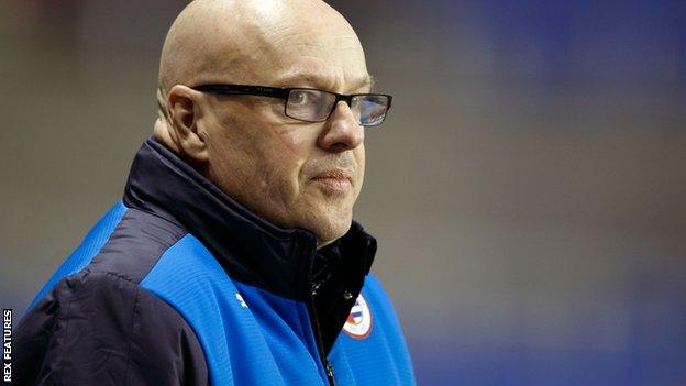 Reading manager Brian McDermott