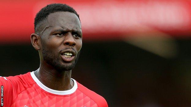 Emmanuel Dieseruvwe has scored three goals in 27 appearances for Salford this season, with his most recent goal coming against Carlisle in August