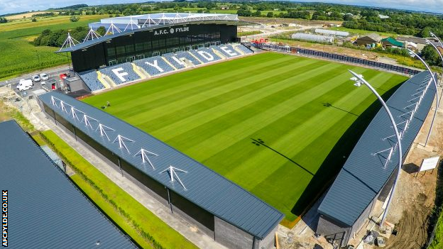 AFC Fylde's Mill Farm ground