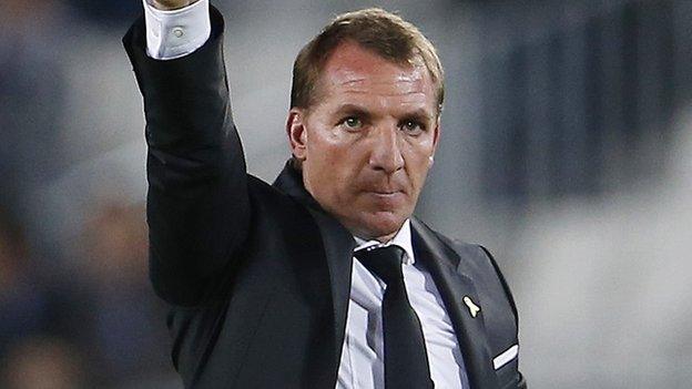 Liverpool manager Brendan Rodgers