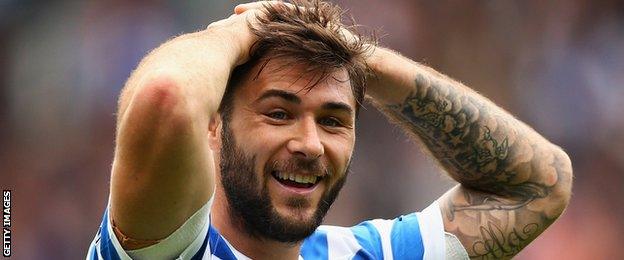 QPR striker Charlie Austin