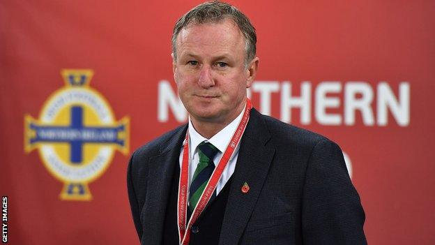 Northern Ireland manager Michael O'Neill