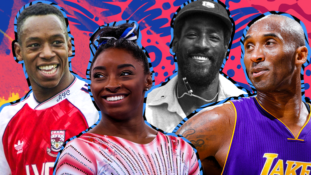 Ian Wright, Simone Biles, Viv Richards, Kobe Bryant