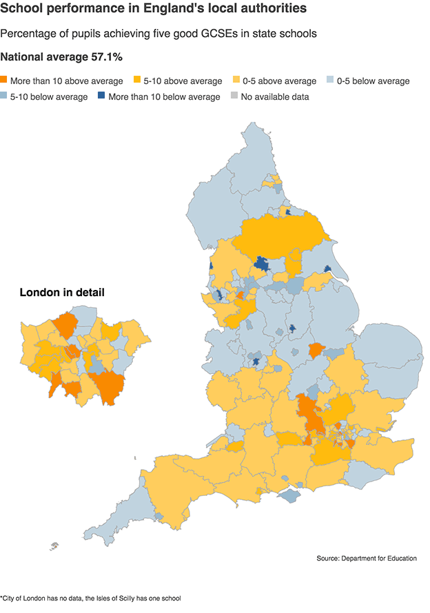 map of local authorities