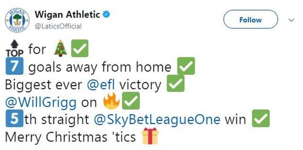 Wigan Athletic on Twitter