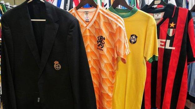 Classic football shirts