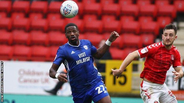 Forward Omar Bogle played for Cardiff City for three years between 2017 and 2020