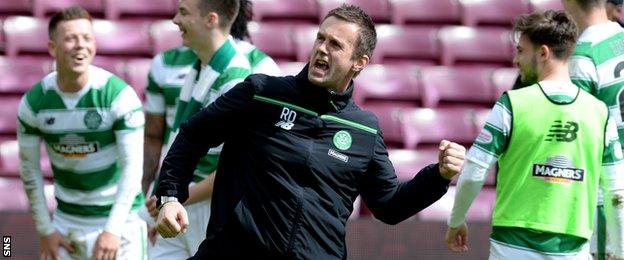 Celtic manager Ronny Deila