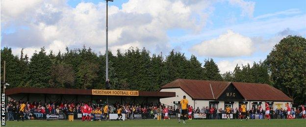 Merstham's home ground