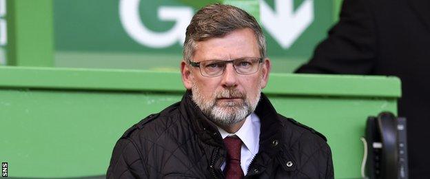 Hearts director of football Craig Levein