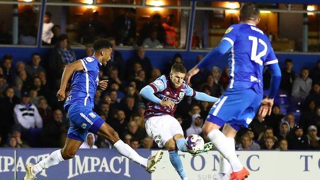 Burnley sub Johann Berg Gudmundsson netted just four minutes after coming on