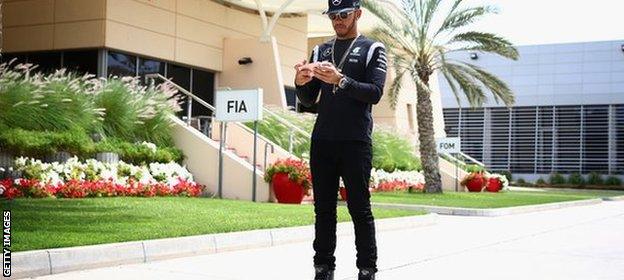 Mercedes F1 driver Lewis Hamilton