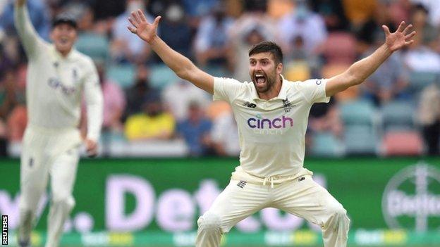 England's Mark Wood