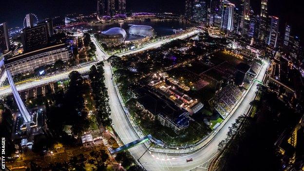 Singapore Grand Prix's Marina Bay Circuit