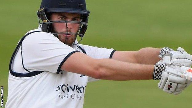 Warwickshire vice-captain Dom Sibley