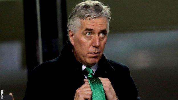 John Delaney left his position as FAI chief executive in late March as he was installed in the newly-created position of executive vice-president