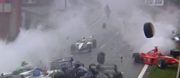 Spa Crash 5