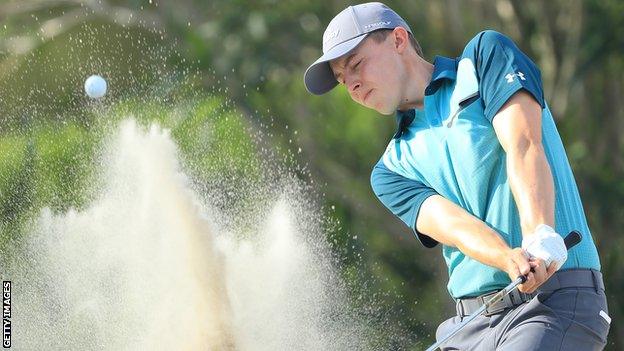 Matthew Fitzpatrick in round three at the Arnold Palmer Invitational