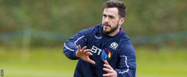 Glasgow Warriors centre Alex Dunbar