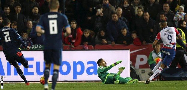 Yousseff El-Arabi scores for Granada