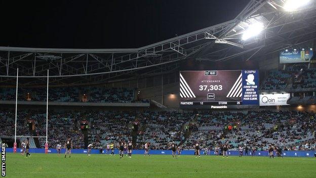 Official attendance of the NRL Grand Final