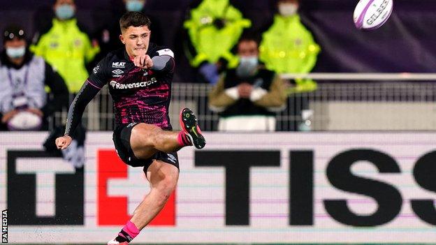 Callum Sheedy kicked six penalties and two conversions for Bristol in the 32-19 win over Toulon in the Challenge Cup final in Aix-en-Provence