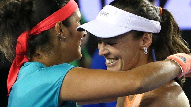 Mirza and Hingis joined forces last year