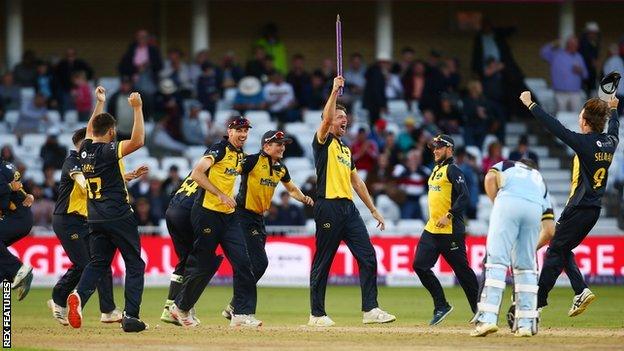 Glamorgan's victory in the One-Day Cup final at a half-full Trent Bridge was watched by 7,296 spectators