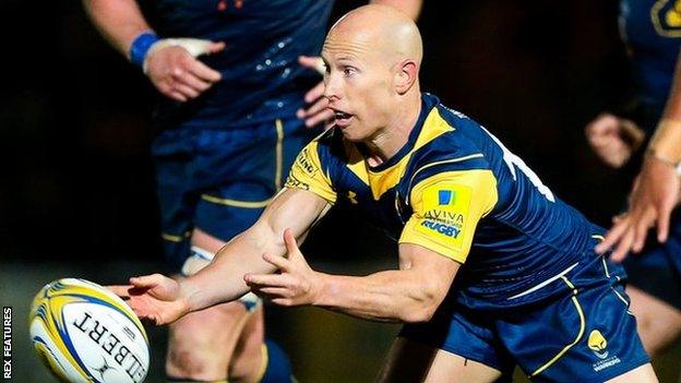 Peter Stringer failed to end up on the winning side in his six matches for Worcester