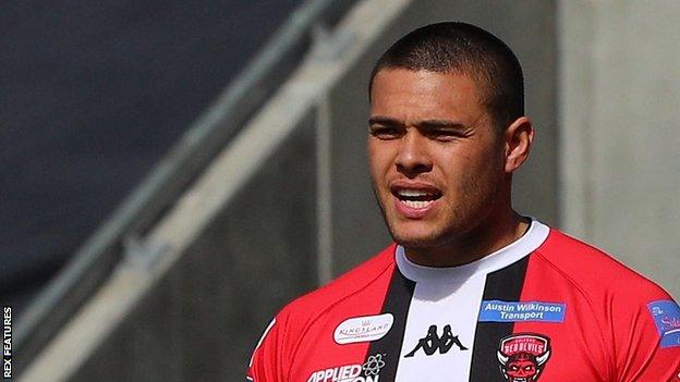 Tui Lolohea has scored three tries for Salford Red Devils so far this season