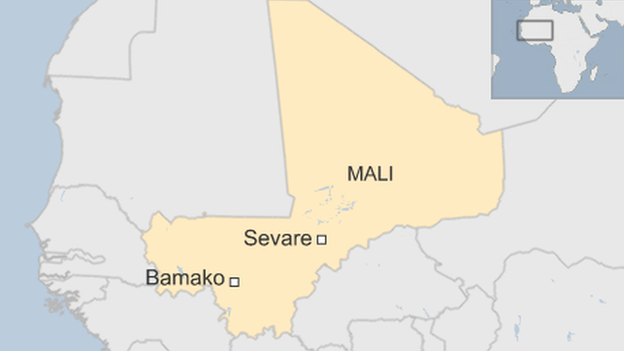 Mali map