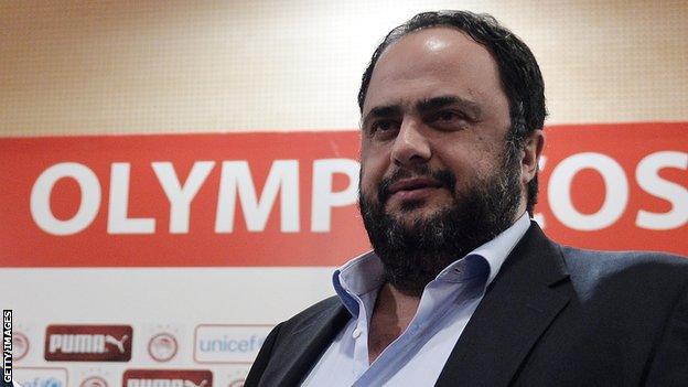 Olympiakos and Nottingham Forest owner Evangelos Marinakis