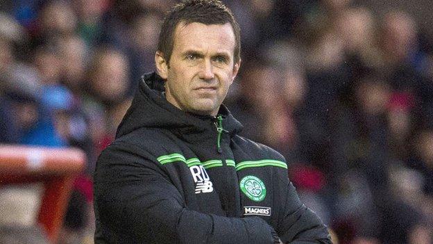 Celtic manager Ronny Deila