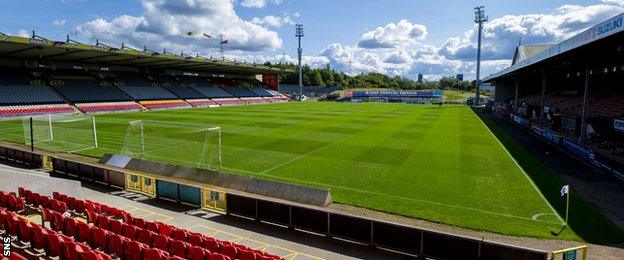 Partick Thistle's Firhill Stadium