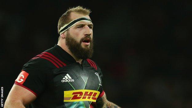 England and Harlequins forward Joe Marler