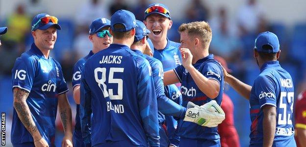 Sam Curran celebrates a wicket