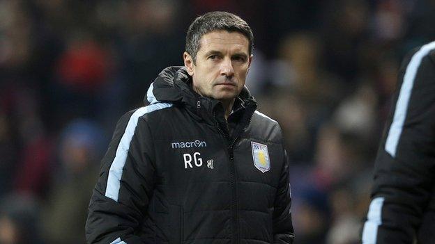 Aston Villa manager Remi Garde