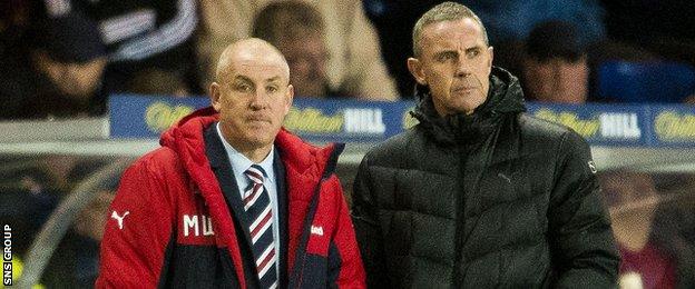 Mark Warburton and David Weir