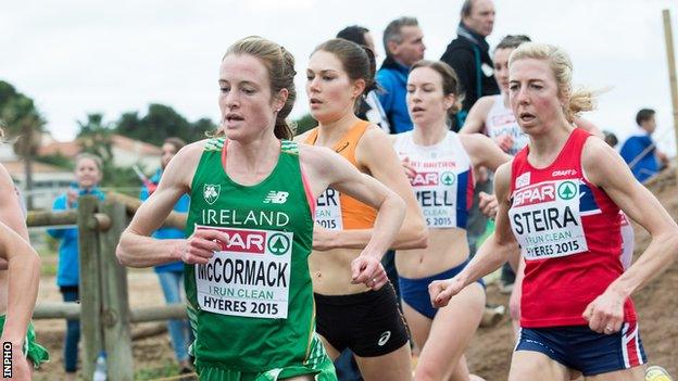 Fionnuala McCormack helped Ireland to European Cross Country bronze in France