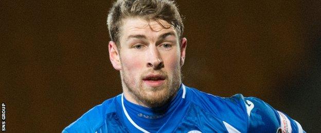 St Johnstone midfielder David Wotherspoon