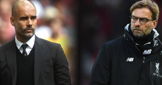 Pep Guardiola and Jurgen Klopp