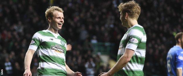 Gary Mackay-Steven (left) and Stuart Armstrong