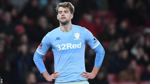 Leeds striker Patrick Bamford