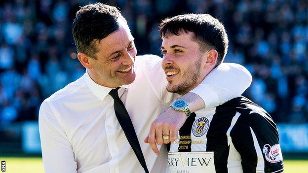 Jack Ross and Lewis Morgan