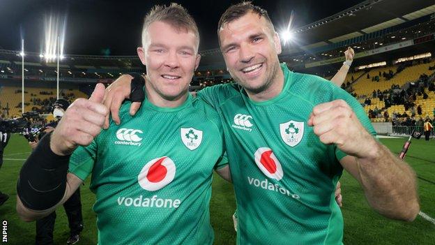 Peter O'Mahony and Tadhg Beirne