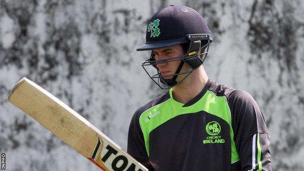 George Dockrell was one of three players put on stand-by for the Afghanistan series