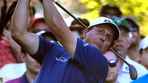 American Phil Mickelson