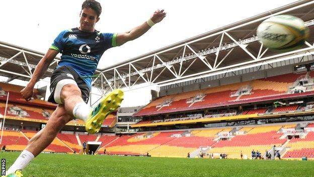 Fly-half Joey Carbery